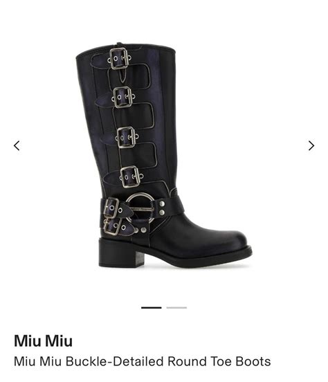 miu miu boat shoes|Miu Miu boots dupe.